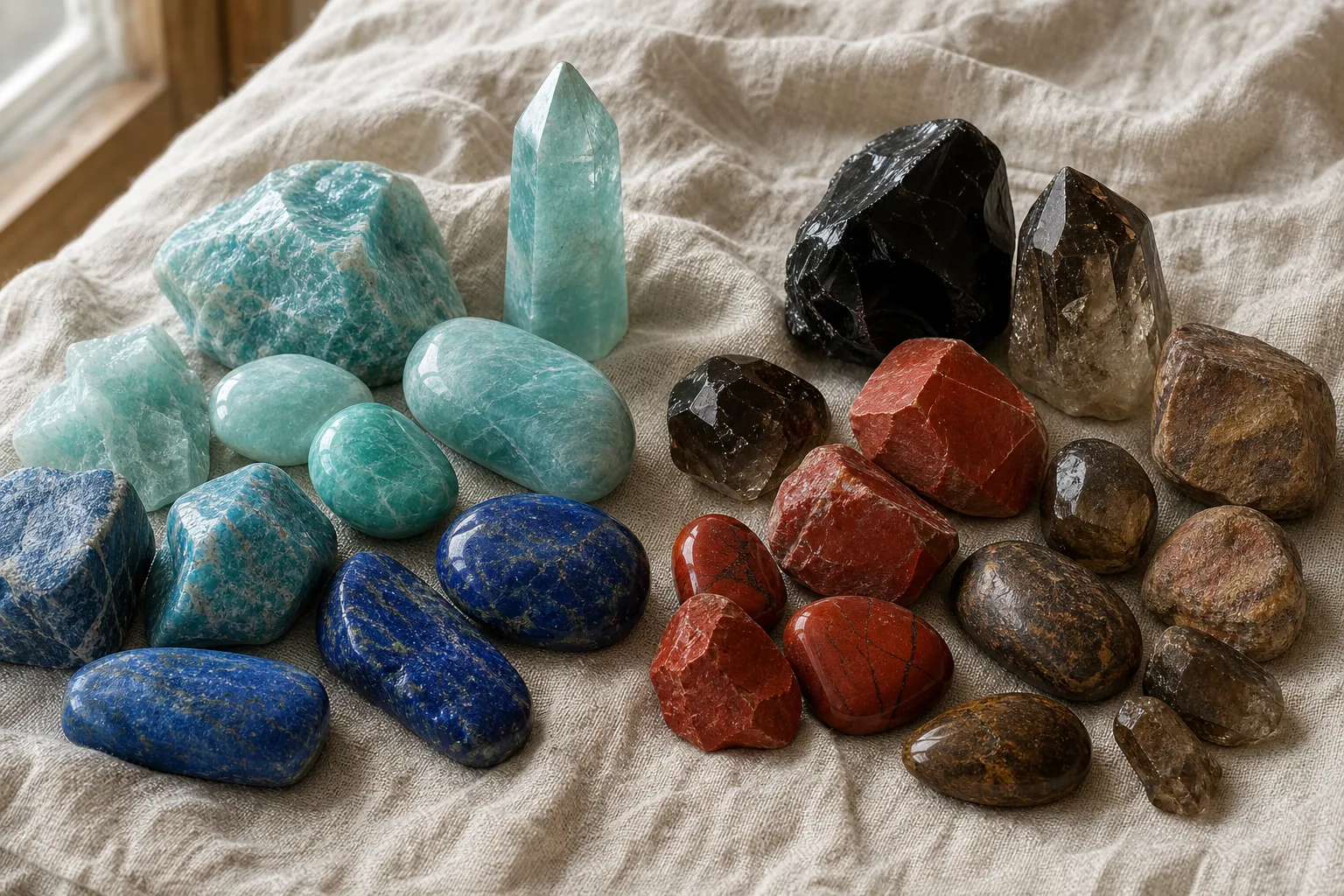 Common Misconceptions About Blue-Green Stones and the Root Chakra