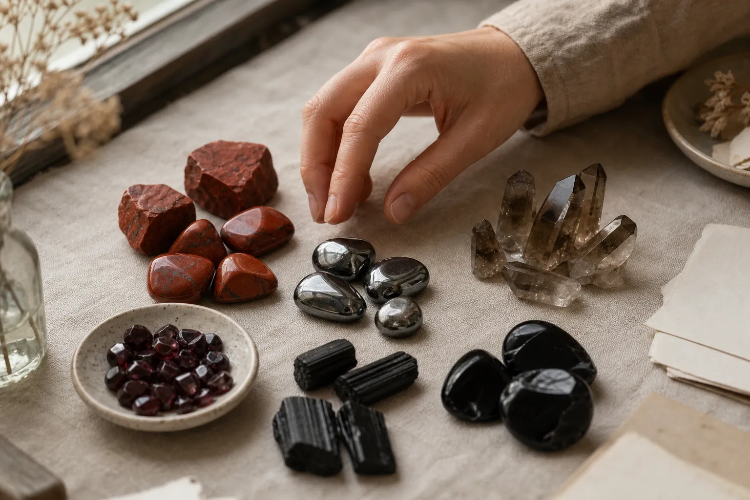How to Choose a Root Chakra Stone by Meaning Without Expecting an Outcome