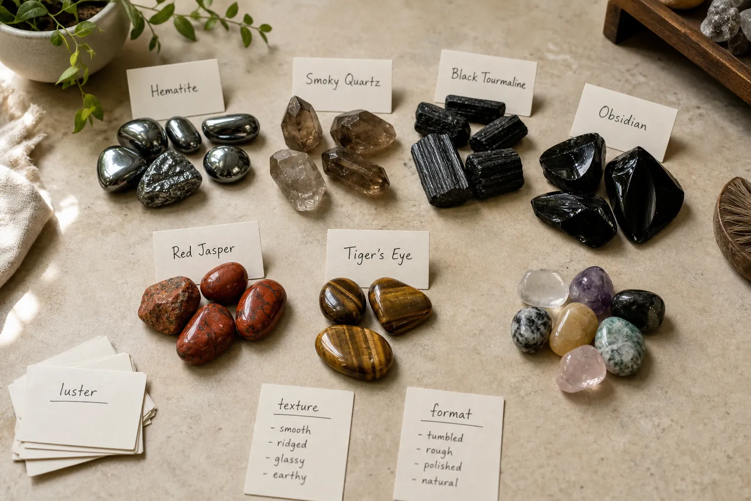 Grounding Crystals: Common Meanings and Practical Differences