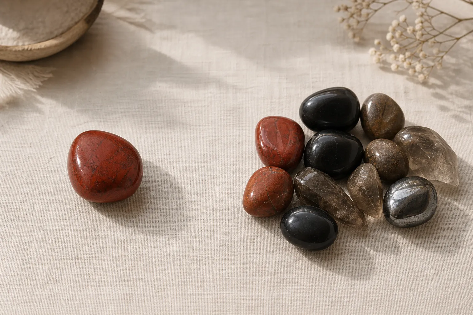 One Root Chakra Stone or a Small Set: How to Decide
