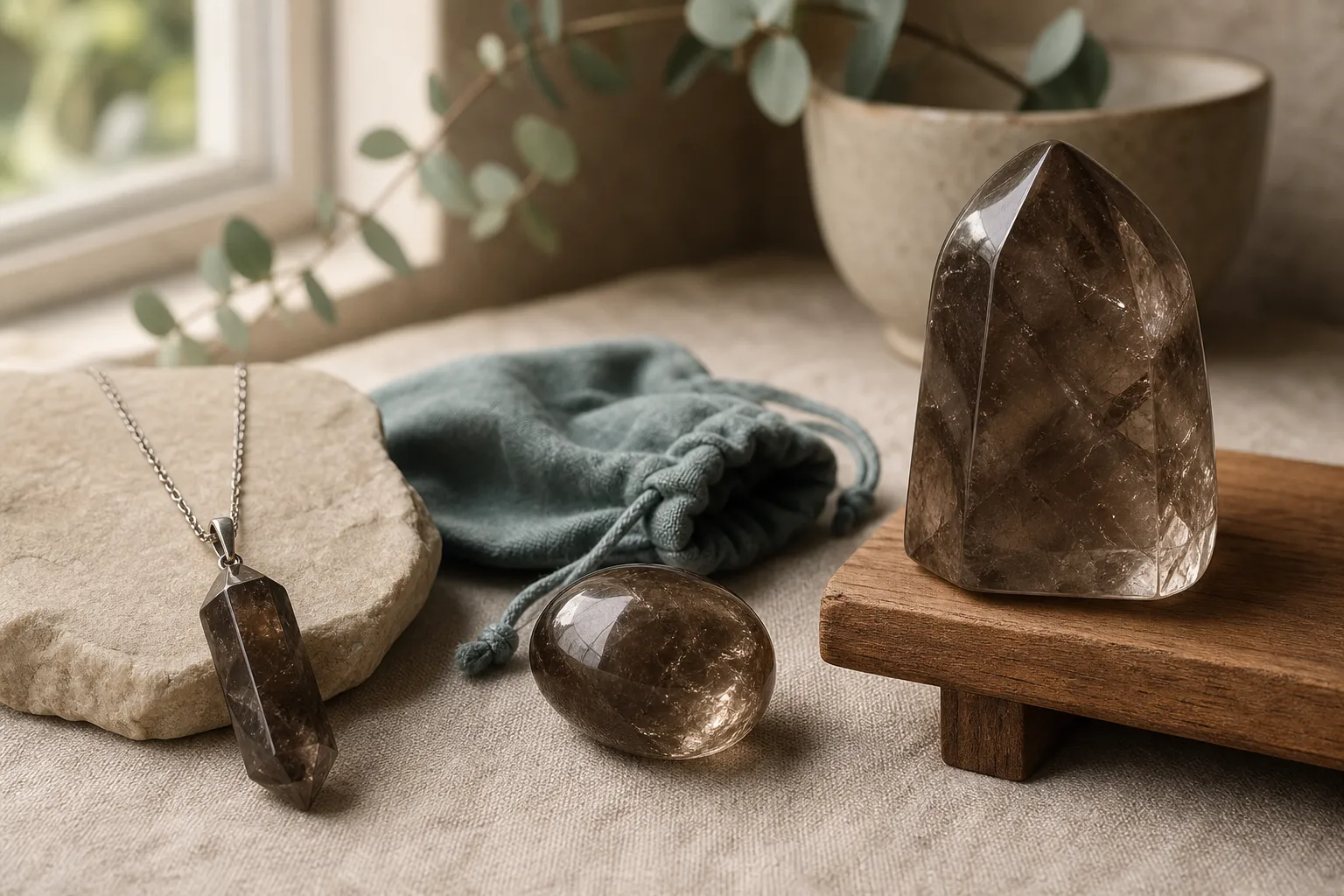 Pocket, Jewelry, or Display: Do Grounding Crystal Meanings Change