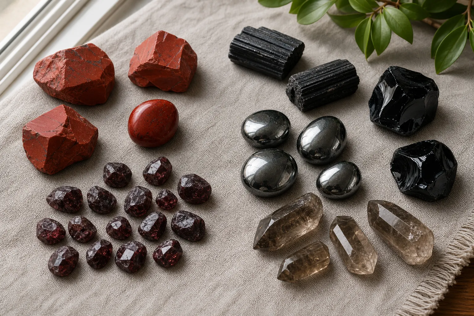 Red vs Black Root Chakra Stones: What Is the Color Difference